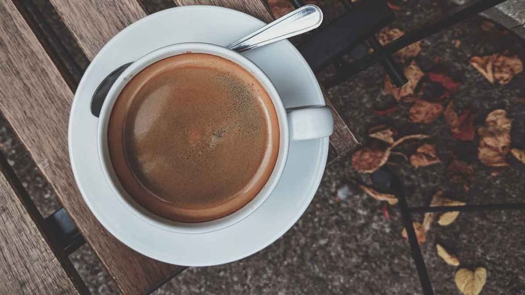 macchie di caffè